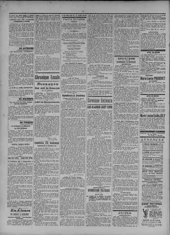 13/01/1915 - La Dépêche républicaine de Franche-Comté [Texte imprimé]