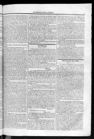23/08/1833 - Le Patriote franc-comtois