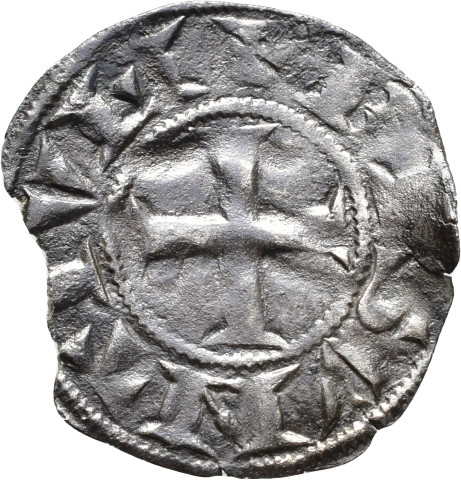 874.1.59 - pièce de monnaie ; denier estevenant
