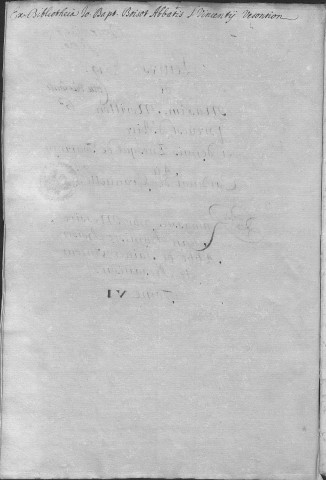 Ms Granvelle 95 - « Lettres de Maxim. Morillon... T. VI. » (2 janvier-21 novembre 1569)