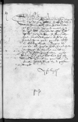Comptes de la Ville de Besançon, recettes et dépenses, Compte de Claude Cabet (1er juin 1608 - 31 mai 1609)