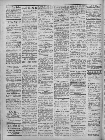 22/10/1918 - La Dépêche républicaine de Franche-Comté [Texte imprimé]