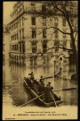 Besançon - Inondations des 20-21 Janvier 1910 - Square St-Amour - Une Baraque du Génie. [image fixe] , 1904/1910