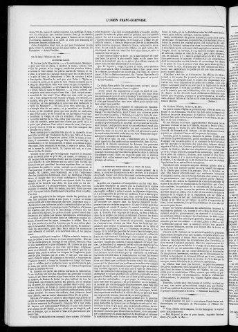 29/10/1872 - L'Union franc-comtoise [Texte imprimé]