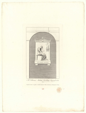 Tombeau de Giovanni Volpieto [image fixe] , 1807