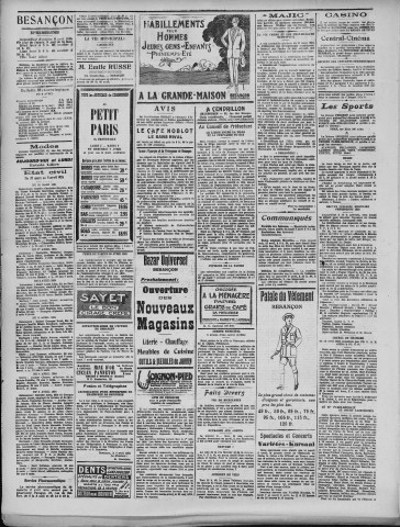 06/04/1924 - La Dépêche républicaine de Franche-Comté [Texte imprimé]