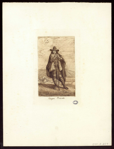 Berger romain [image fixe] / L. Perèse , [Paris, 1840-1850]