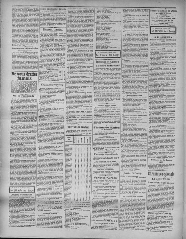 06/02/1925 - La Dépêche républicaine de Franche-Comté [Texte imprimé]