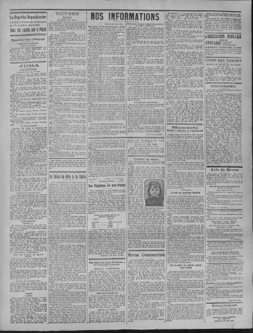 22/03/1921 - La Dépêche républicaine de Franche-Comté [Texte imprimé]