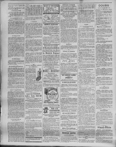 17/05/1928 - La Dépêche républicaine de Franche-Comté [Texte imprimé]