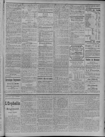 31/12/1907 - La Dépêche républicaine de Franche-Comté [Texte imprimé]