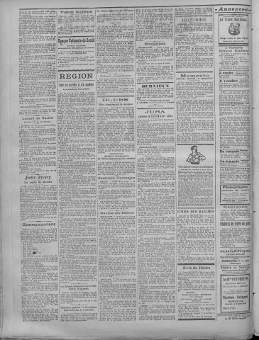 26/11/1919 - La Dépêche républicaine de Franche-Comté [Texte imprimé]