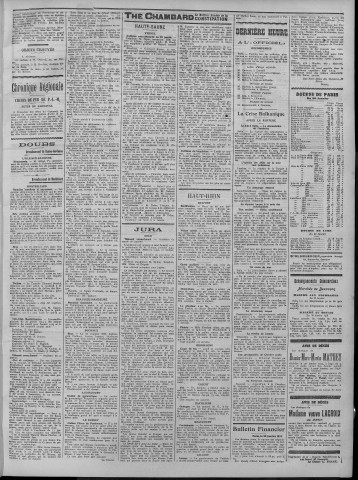 31/01/1913 - La Dépêche républicaine de Franche-Comté [Texte imprimé]