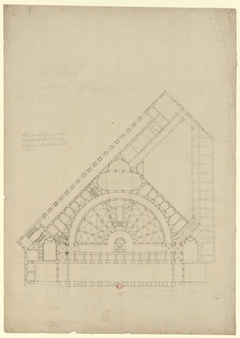 Projet pour un palais d'Assemblée nationale à Paris [Dessin] , [S.l.] : [s.n.], [1750-1799]