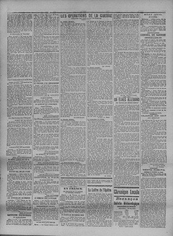 14/04/1915 - La Dépêche républicaine de Franche-Comté [Texte imprimé]