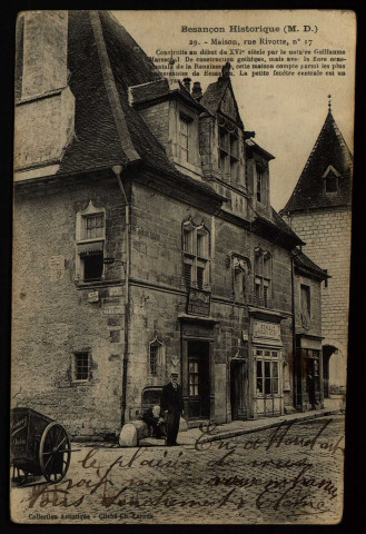 Maison, rue Rivotte, n° 17 [image fixe] , 1904/1913