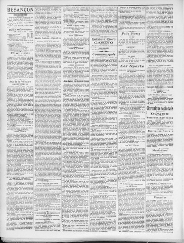 08/07/1924 - La Dépêche républicaine de Franche-Comté [Texte imprimé]