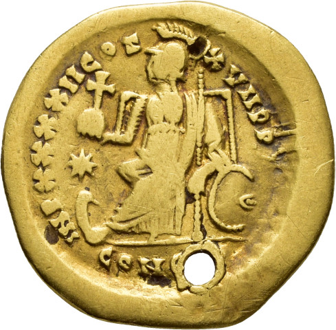 899.1.1204 - pièce de monnaie ; solidus