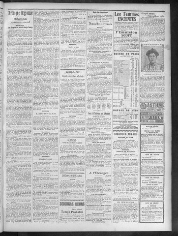 23/01/1907 - La Dépêche républicaine de Franche-Comté [Texte imprimé]