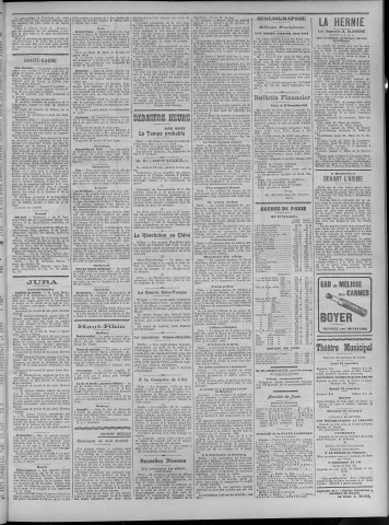 15/11/1911 - La Dépêche républicaine de Franche-Comté [Texte imprimé]