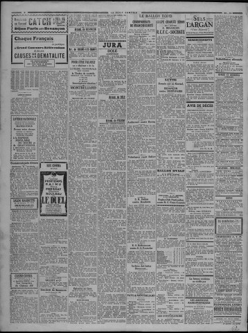 26/12/1941 - Le petit comtois [Texte imprimé] : journal républicain démocratique quotidien