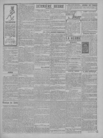 01/03/1926 - Le petit comtois [Texte imprimé] : journal républicain démocratique quotidien