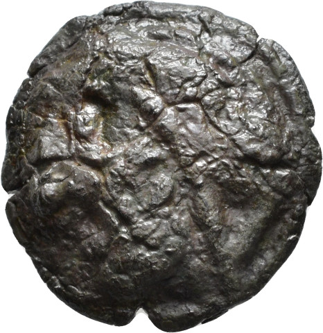 A.GX.12 - pièce de monnaie ; potin