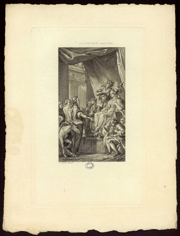 [Planches pour la "Dunciade" de Charles Palissot] [estampe] / C. Monnet inv Del 1776 , Liège ; Paris : Bastien, 1778-1779
