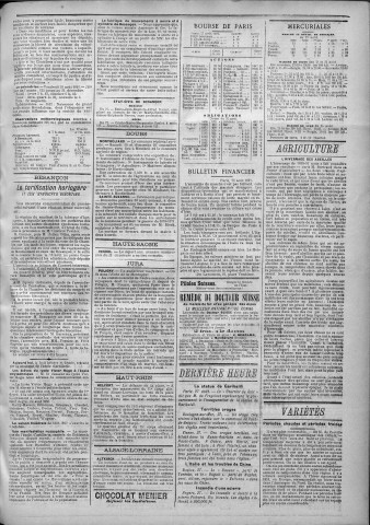 28/08/1891 - La Franche-Comté : journal politique de la région de l'Est