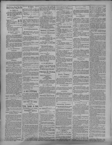 20/11/1925 - La Dépêche républicaine de Franche-Comté [Texte imprimé]