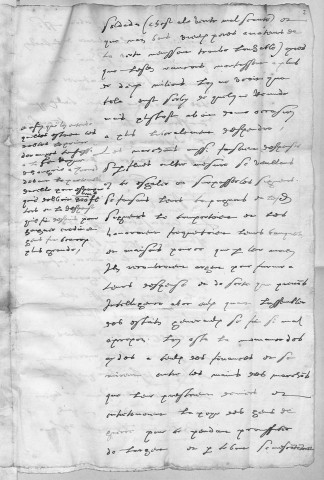 Ms Chiflet 127 - « Recueil de lettres originales de M. Hopperus au roy d'Espagne »