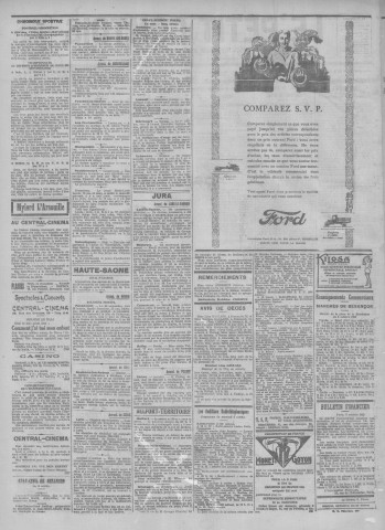 07/10/1925 - Le petit comtois [Texte imprimé] : journal républicain démocratique quotidien