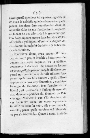 Lettre à MM. les acteurs du Théâtre de Besançon. Besançon, ce 18 mars 1791 /