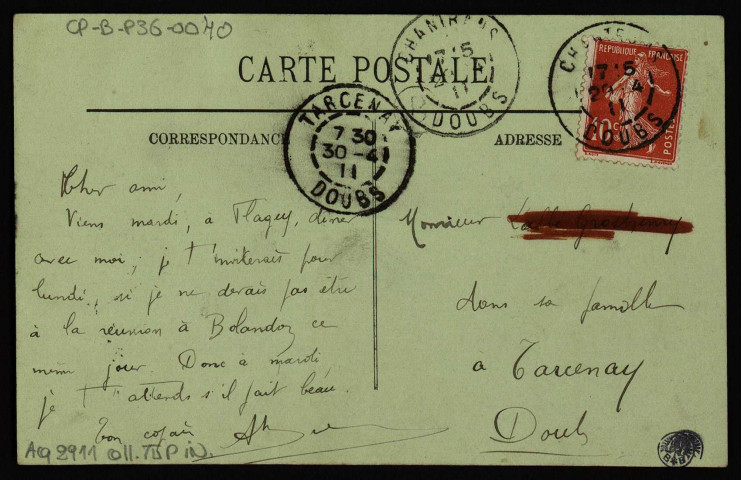 Besançon. - La Madeleine [image fixe] , Besançon : Lévy Fils & Cie, Paris, LL., 1904/1911
