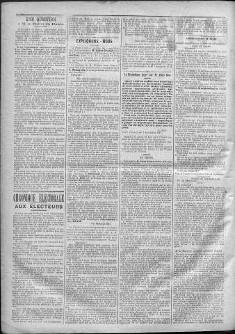 21/09/1889 - La Franche-Comté : journal politique de la région de l'Est