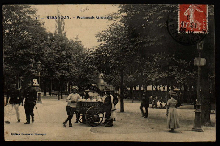 Besançon. Promenade Granvelle [image fixe] , Besançon : Edition Frossard, 1904/1910