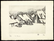 Les fermes [Miserey-Salines, Doubs] [estampe] / Céelle , [Paris : Atelier Georges Leblanc], 1974