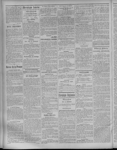 27/08/1910 - La Dépêche républicaine de Franche-Comté [Texte imprimé]