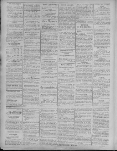 07/11/1922 - La Dépêche républicaine de Franche-Comté [Texte imprimé]