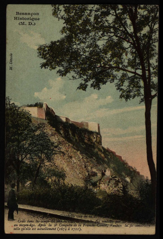 La Citadelle vue de la route de Morre [image fixe] , 1904/1915