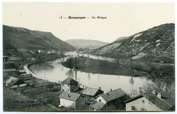 Besançon. Ile Malpas [image fixe] , Besançon : J. Liard, 1901/1908