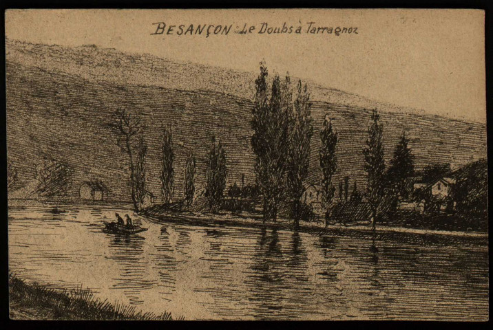 Besancon - La Doubs à Tarragnoz. [image fixe] Mosdier, 1904/1930