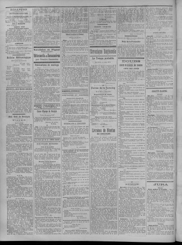 28/05/1911 - La Dépêche républicaine de Franche-Comté [Texte imprimé]