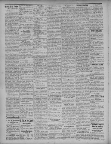 14/02/1933 - La Dépêche républicaine de Franche-Comté [Texte imprimé]