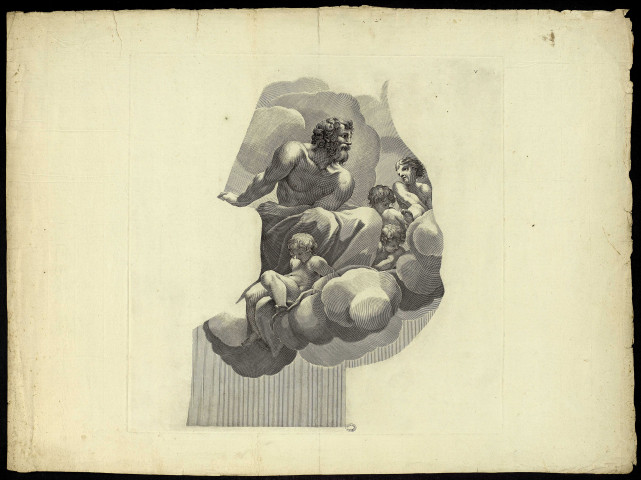 [Les quatre Evangélistes, saints et personnages allégoriques] [image fixe] / Ant. Corriciensis inuen et pin. Jacob Jouanninus fecit aque Fort , 1687/1717