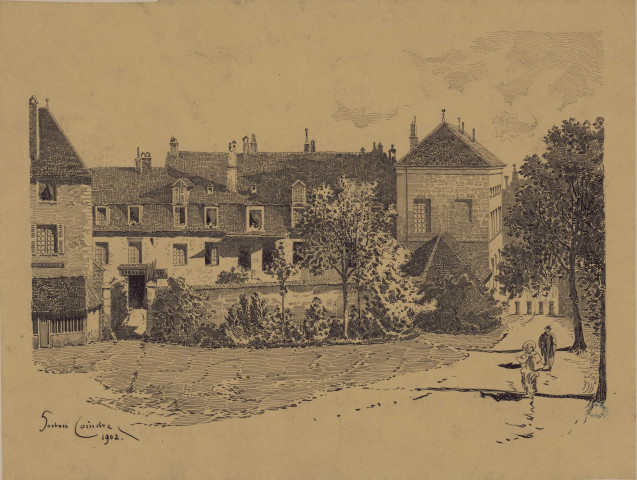 Anciennes écuries du palais. L'école de dessin.