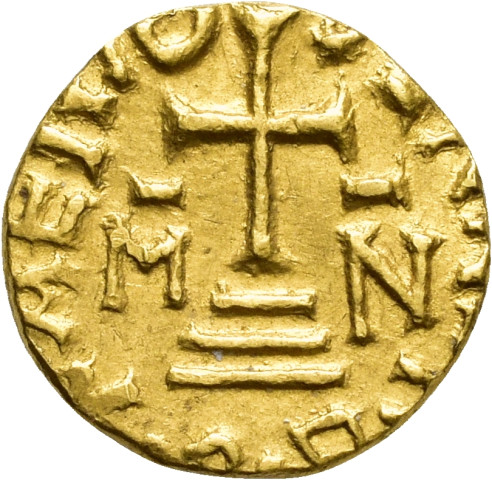 888.17.1 - pièce de monnaie ; triens