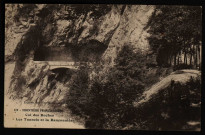 Frontière Franco-Suisse - Col des Roches (Suisse) - Les Tunnels et la Rançonnière. [image fixe] , Besançon : Edition des Nouvelles Galeries, 1904/1915