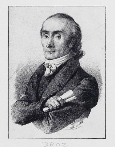 Joseph Droz [membre de l'Académie Française]  / Imp.Lith.de Bove.dirigée par Noel et Cie. publié par J.Renouard, 1826