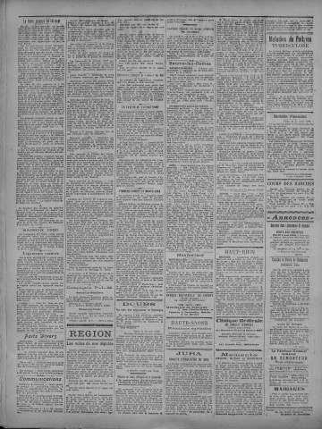 23/04/1920 - La Dépêche républicaine de Franche-Comté [Texte imprimé]